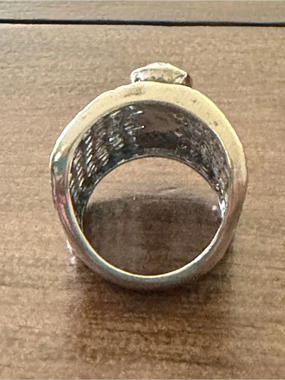 Grace & Heart TRIPLET Ring .925 SS Swarovski Multi Stones Jewelry R1450 Size 5